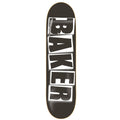 Baker Deck Logo Black/White 8.475"