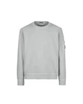 Cp Company Resist Dyed Lens Sweatshirt In Flint Grey