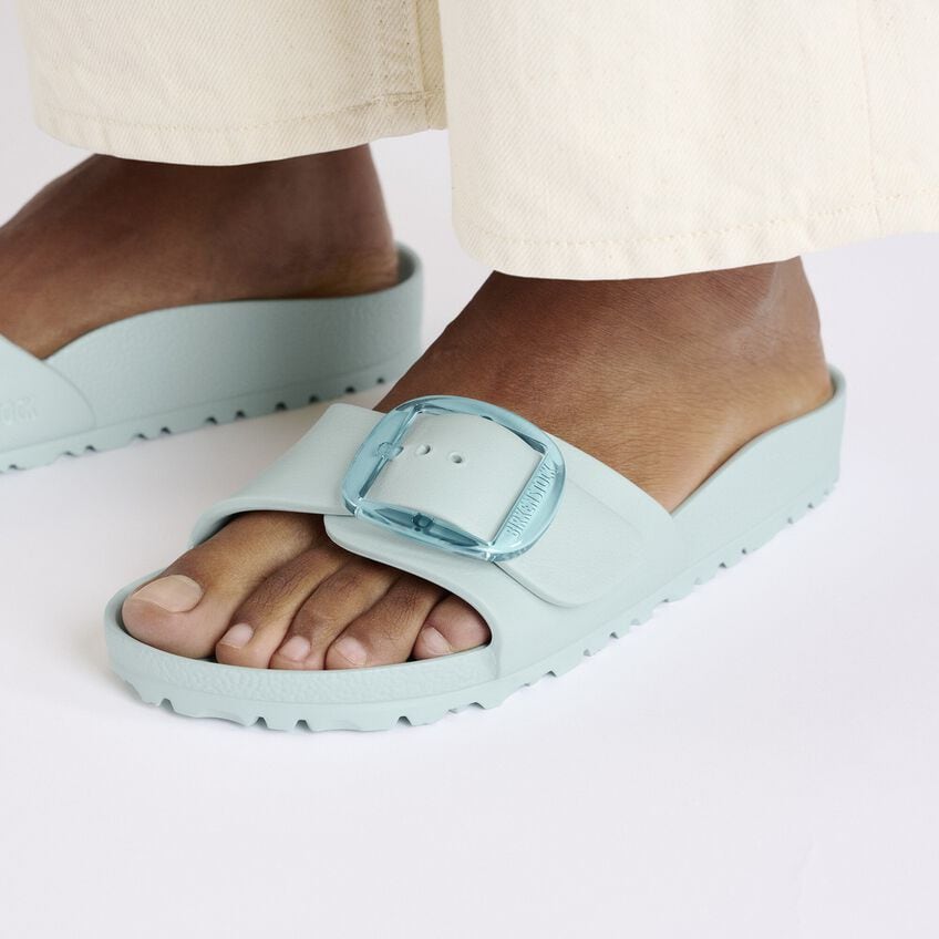 Madrid Big Buckle EVA Surf Green Medium/Narrow