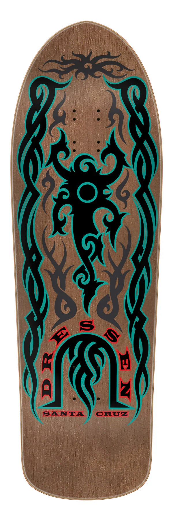 Santa Cruz Eric Dressen Tribal Reissue Skateboard Deck - 9.9"