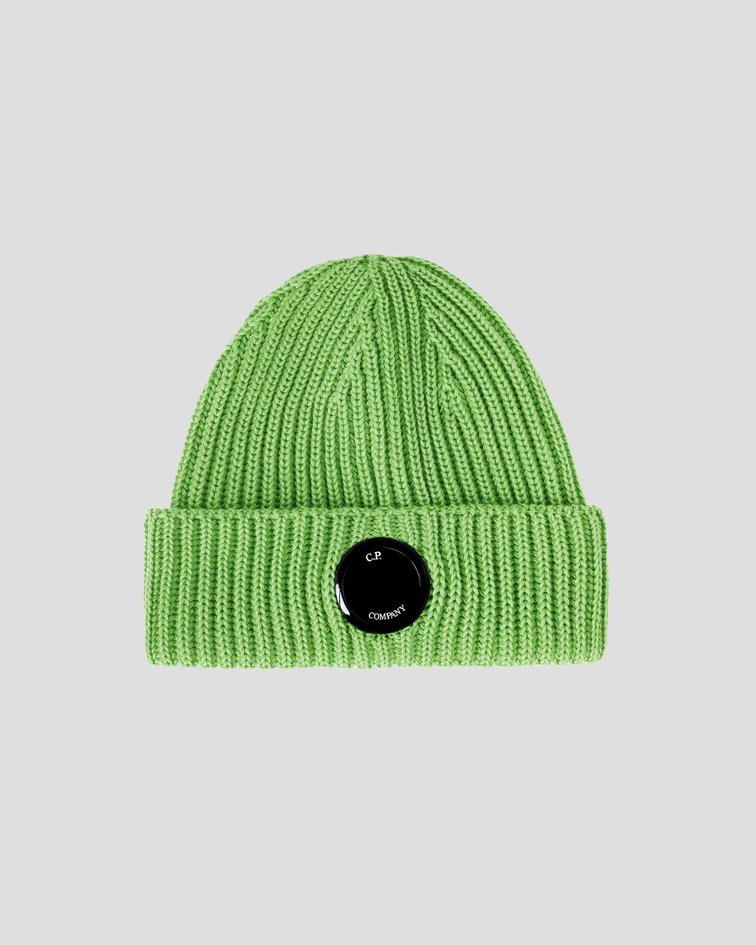 Extra Fine Merino Wool Lens Beanie Classic Green
