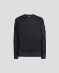 Merino Wool Plain Jumper Total Eclipse