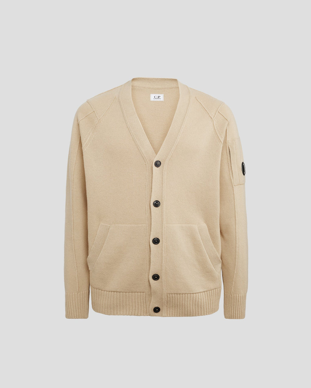 Lambswool Cardigan Mojave Desert