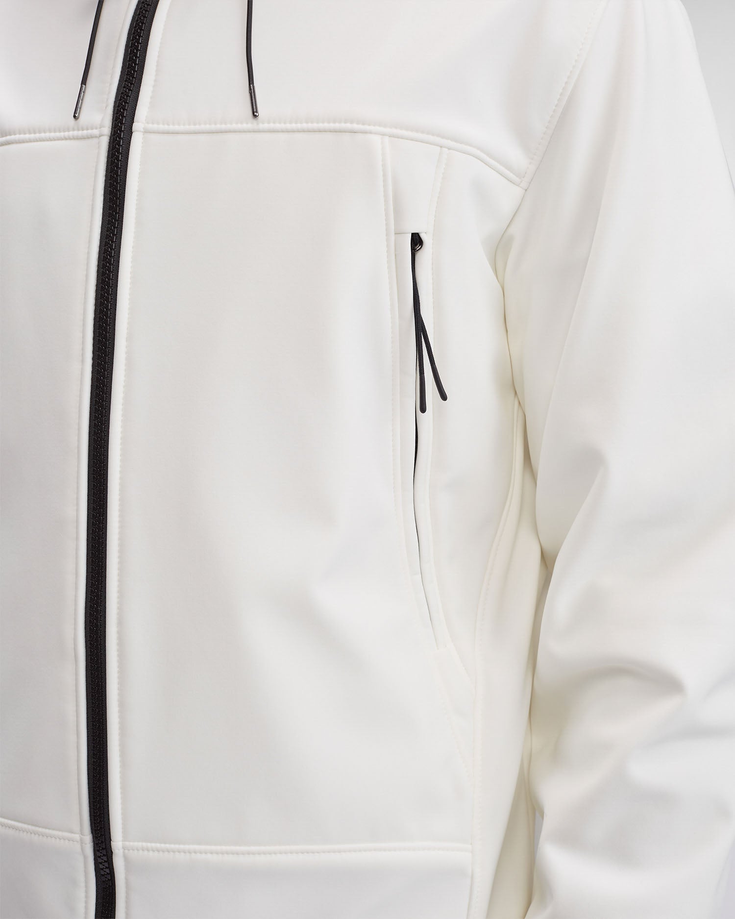 C.P. Shell-R Goggle Jacket Gauze White