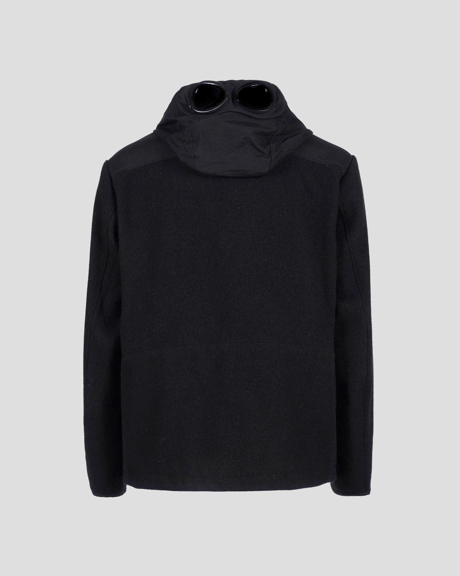 C.P. Duffel Mixed Goggle Jacket Black