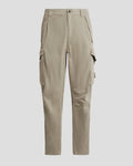 Stretch Sateen Pants Loose Fit Silver Sage