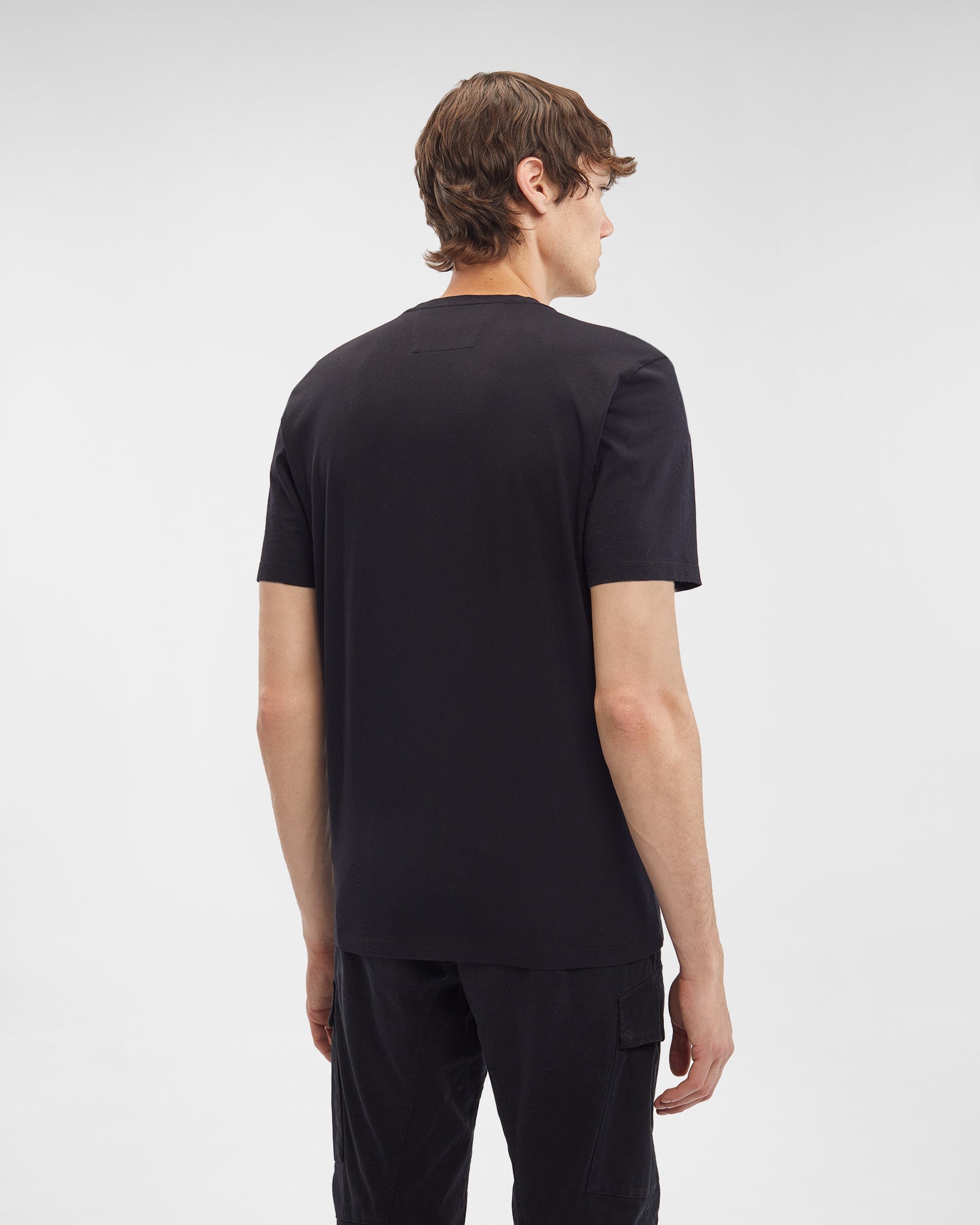 30/1 Jersey Label T-shirt Black