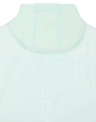 Stone Island David-Tc Laser Printed Down Gilet In Baby Blue