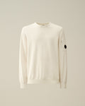 Men's Cotton Crepe Jumper Gauze White
