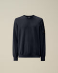 Men's Cotton Crepe Jumper Eclipse-blue