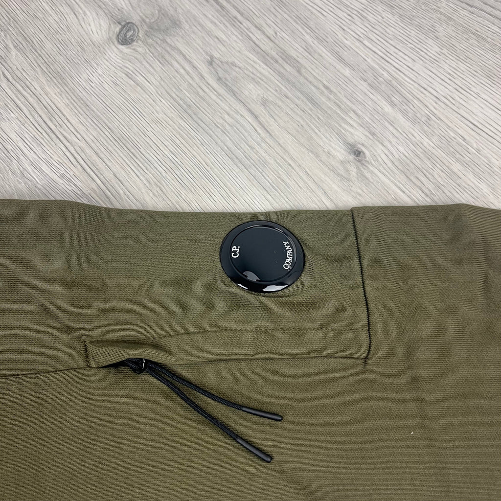 CP Company Raised Fleece Sweatshirt - Ivy Green