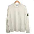 Stone Island Rws Light Knit Sweatshirt In Ivory