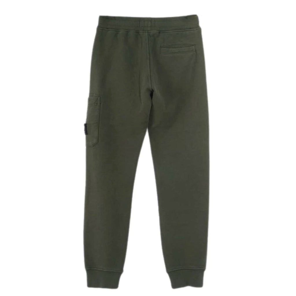 Stone Island Cotton Jogging Botttoms In Musk Green