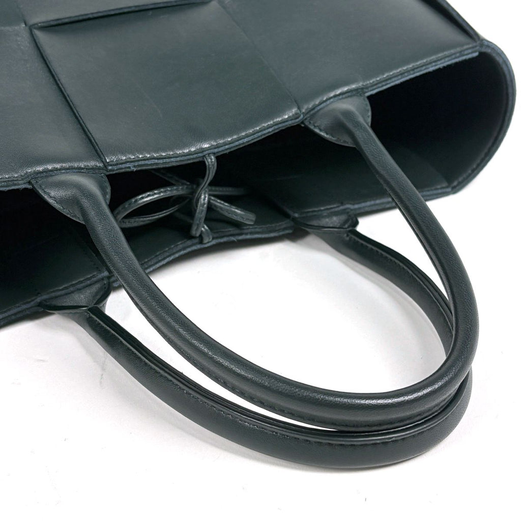 Bottega Veneta Arco Tote Bag Maxi Intrecciato Leather Green