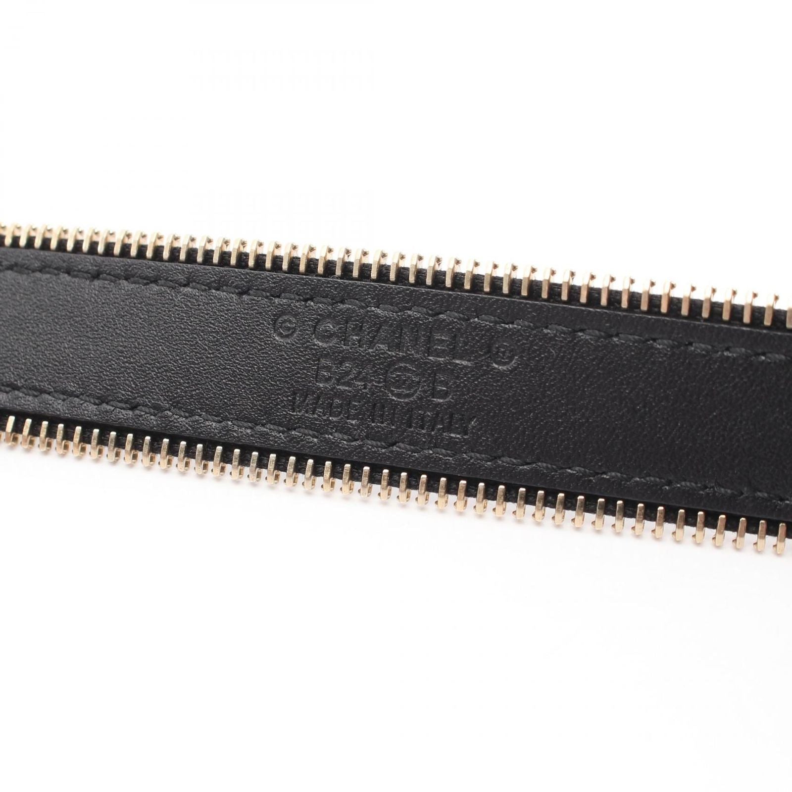 Chanel Belt CC Logo Leather