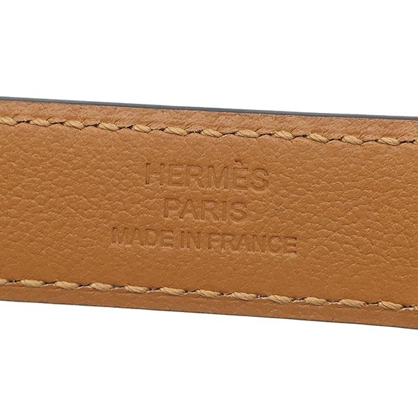 Hermes Belt Kelly 18 Veau Epsom Black Rose Gold New Turnlock Slide Adjustment