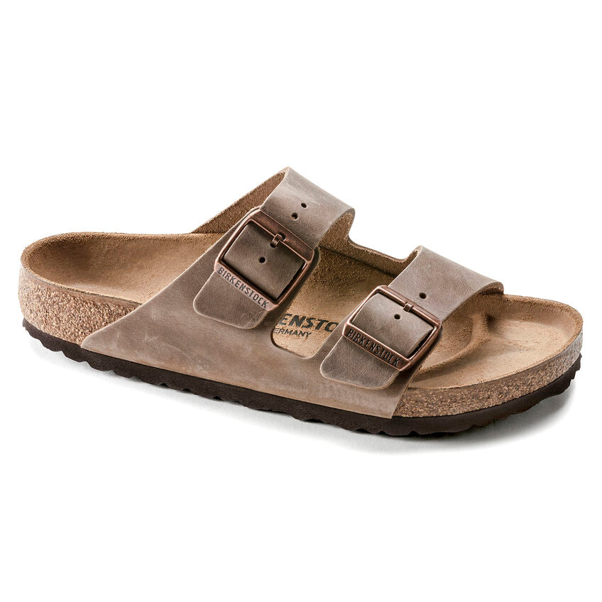 Unisex Arizona Oiled Leather Tobacco Medium/Narrow