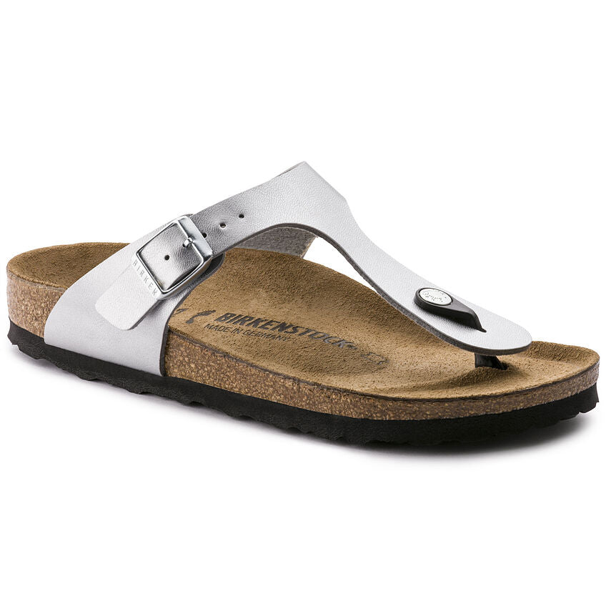 Women's Gizeh Birko-Flor Silver Regular/Wide