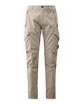 Cp Company 058A Utility Stretch Lens Cargo Pants in Drizzle Grey