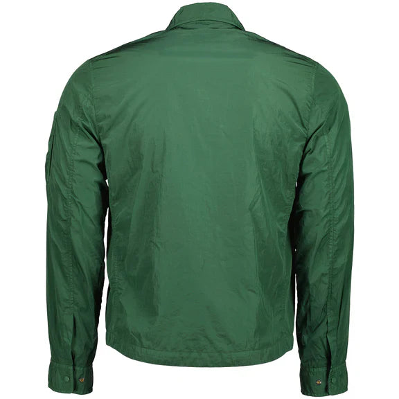 Cp Company Chrome-R Pocket Overshirt in Duck Green