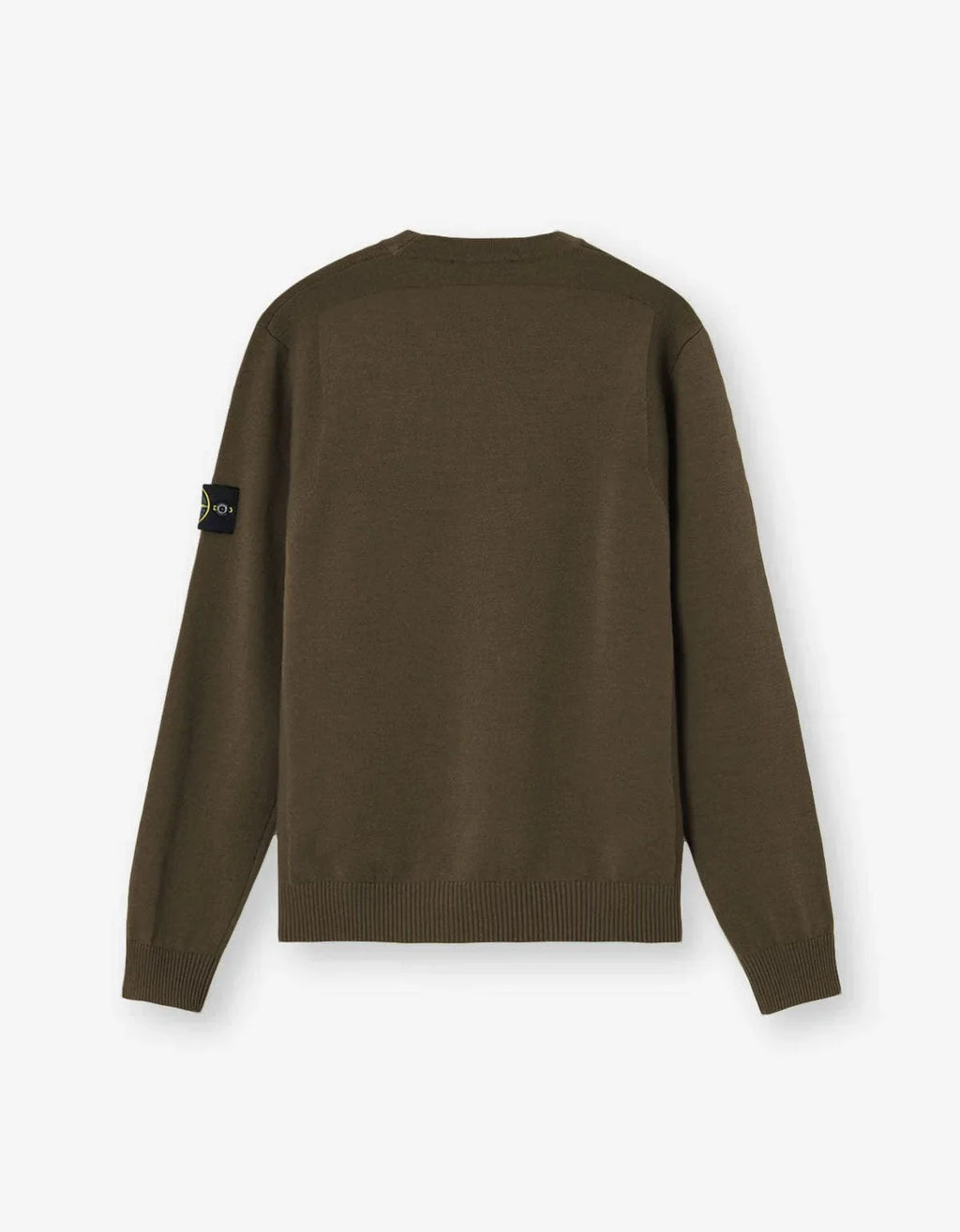 Stone Island Rws Light Knit Sweatshirt In Khaki