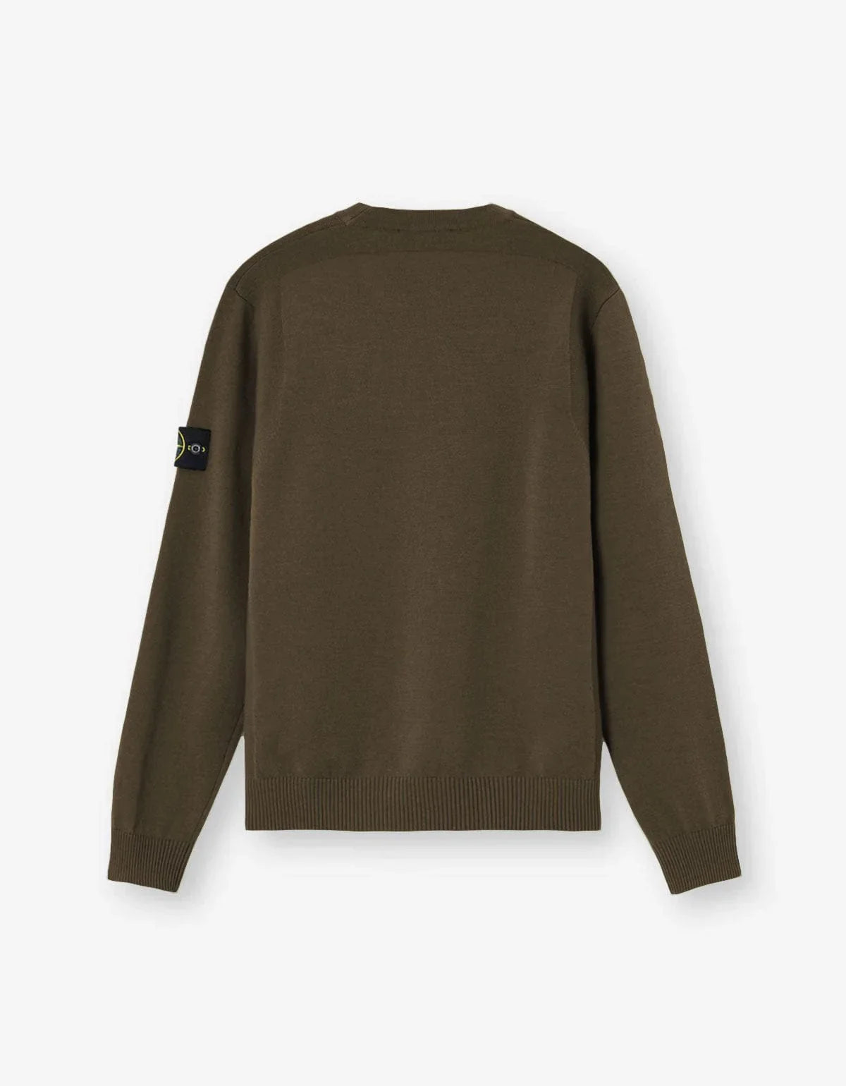 Stone Island Rws Light Knit Sweatshirt In Khaki