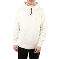 Cp Company Goggle Full Zip Hoodie In White