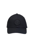 Stone Island Cotton Reps Compass Cap In Black