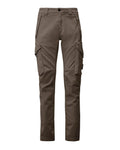 Cp Company 058A Stretch Satin Lens Cargo Pants In Smoked Pearl