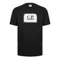 Cp Company 029A 30/1 Stamp T-Shirt In Black