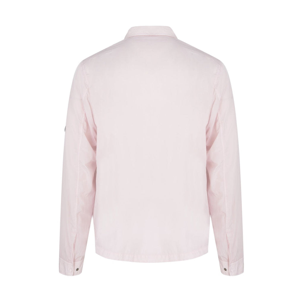 Cp Company Chrome-R Pocket Overshirt in Heavenly Pink
