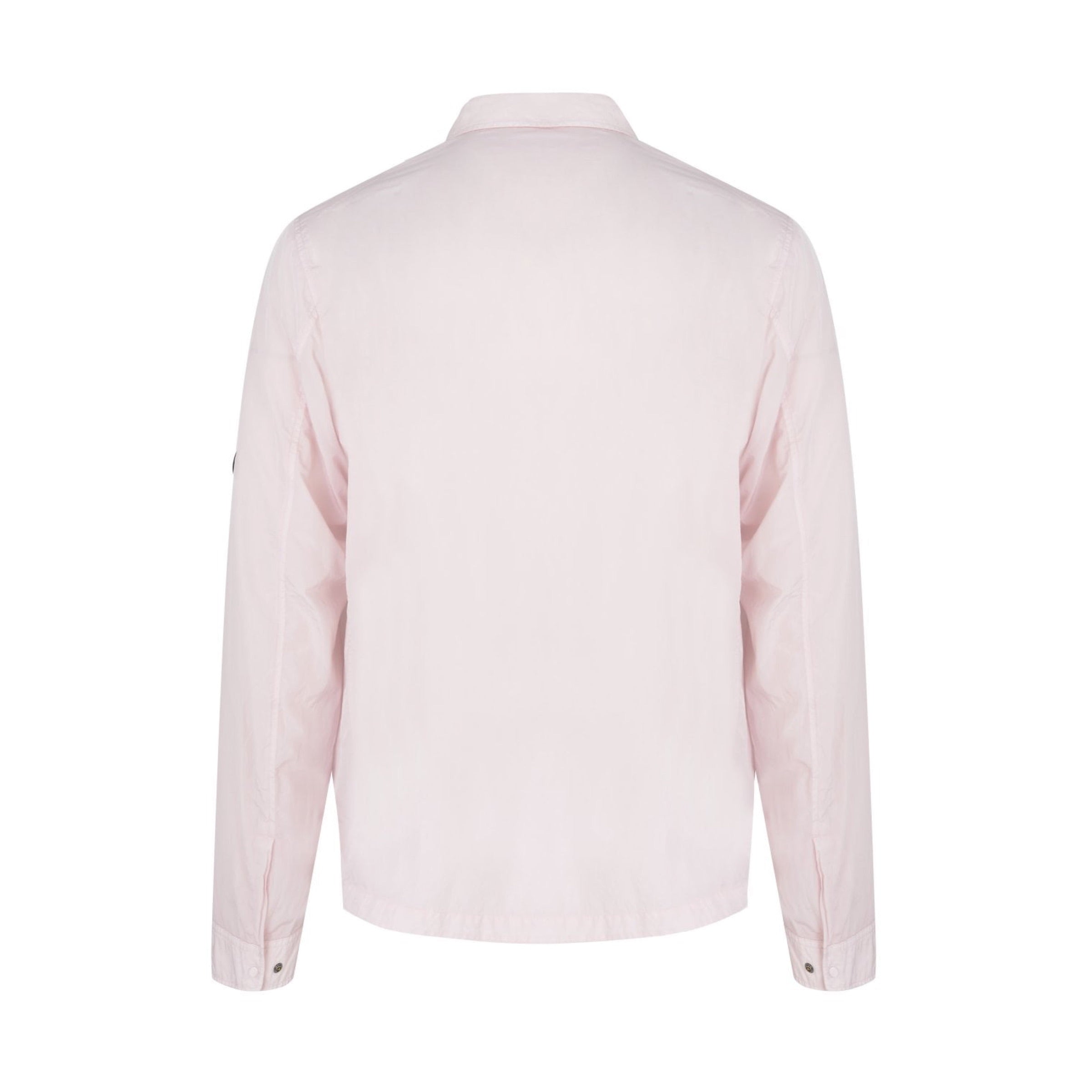 Cp Company Chrome-R Pocket Overshirt in Heavenly Pink