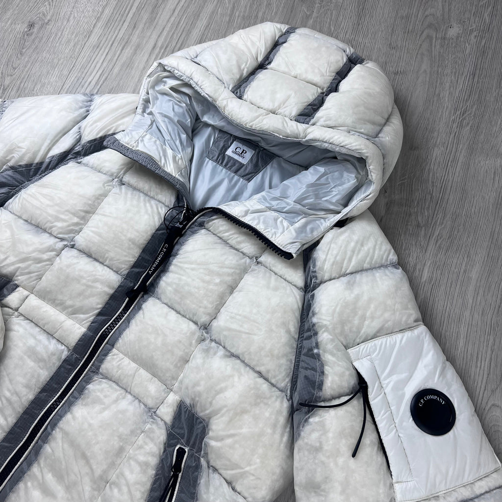 CP Company D.D. Shell Down Jacket - Gauze White
