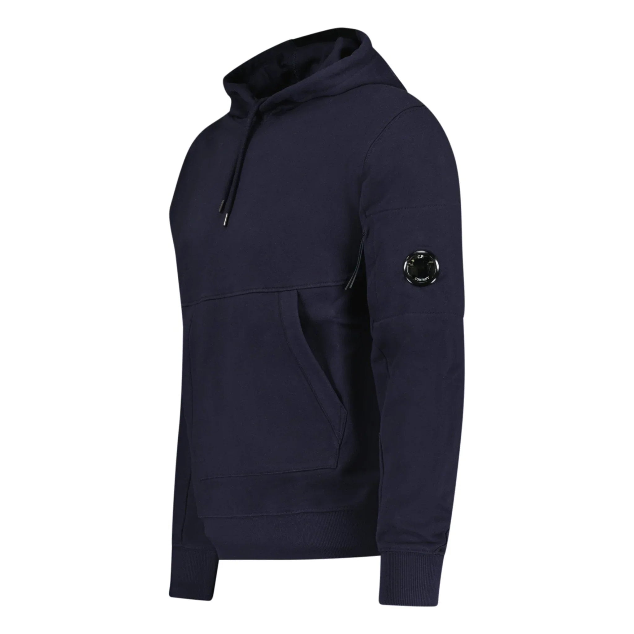 Cp Company 024A Diagonal Raised Overhead Hoodie In Navy