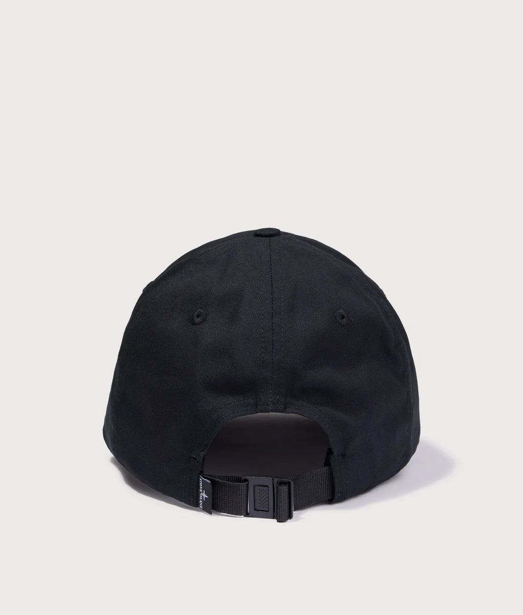Stone Island Cotton Reps Compass Cap In Black