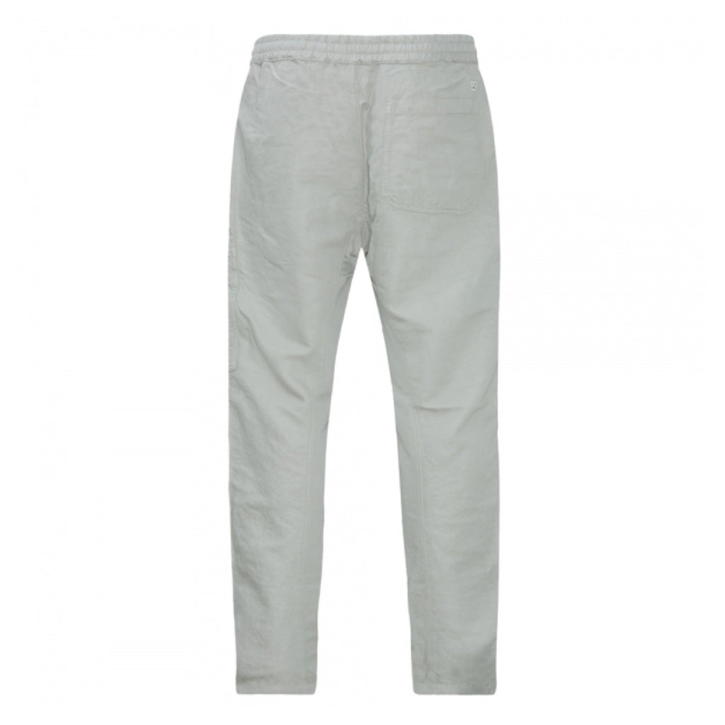 Cp Company 263A Linen Blend Lens Cargo Pants In Drizzle Grey