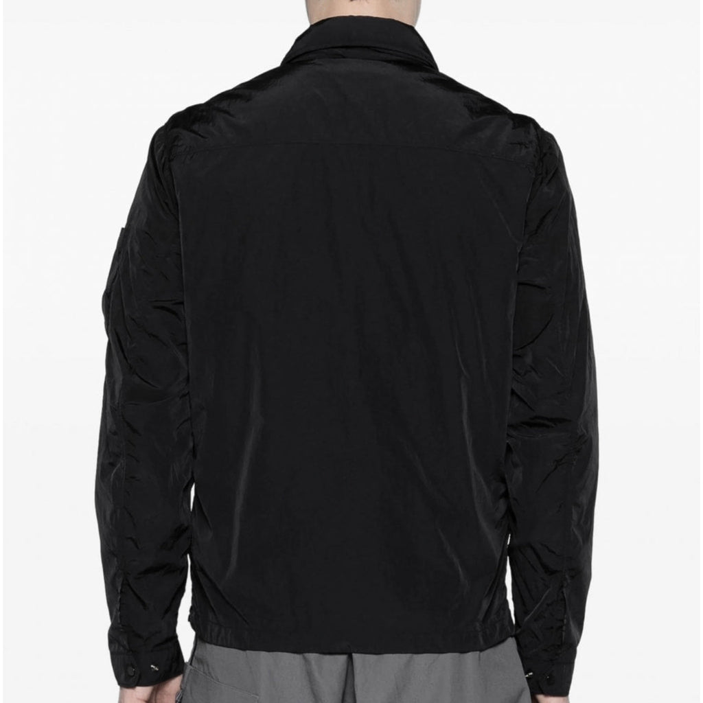 Cp Company 013A Chrome-R Lens Overshirt in Black