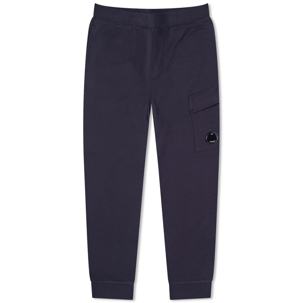 Cp Company 017A Diagonal Raised Lens Joggers In Navy