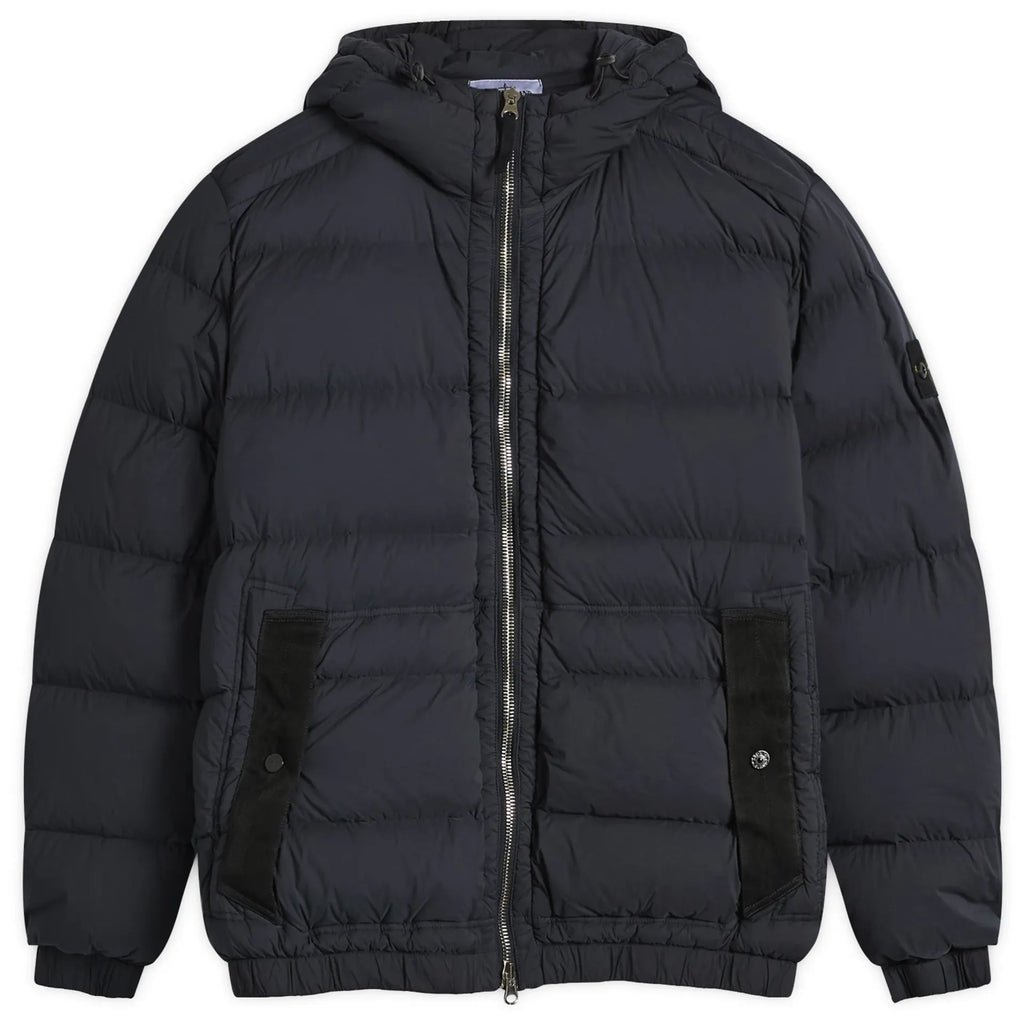 Stone Island Seamless Tunnel Nylon Down-Tc In Navy