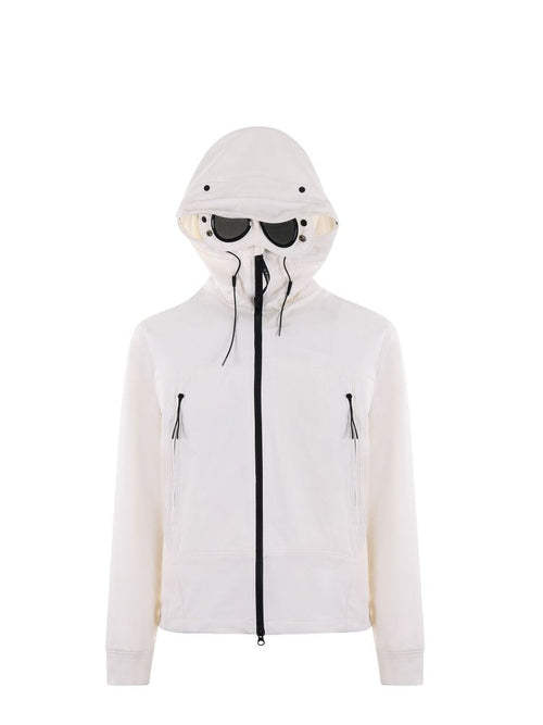 Cp Company 001A Shell-R Goggle Jacket In White