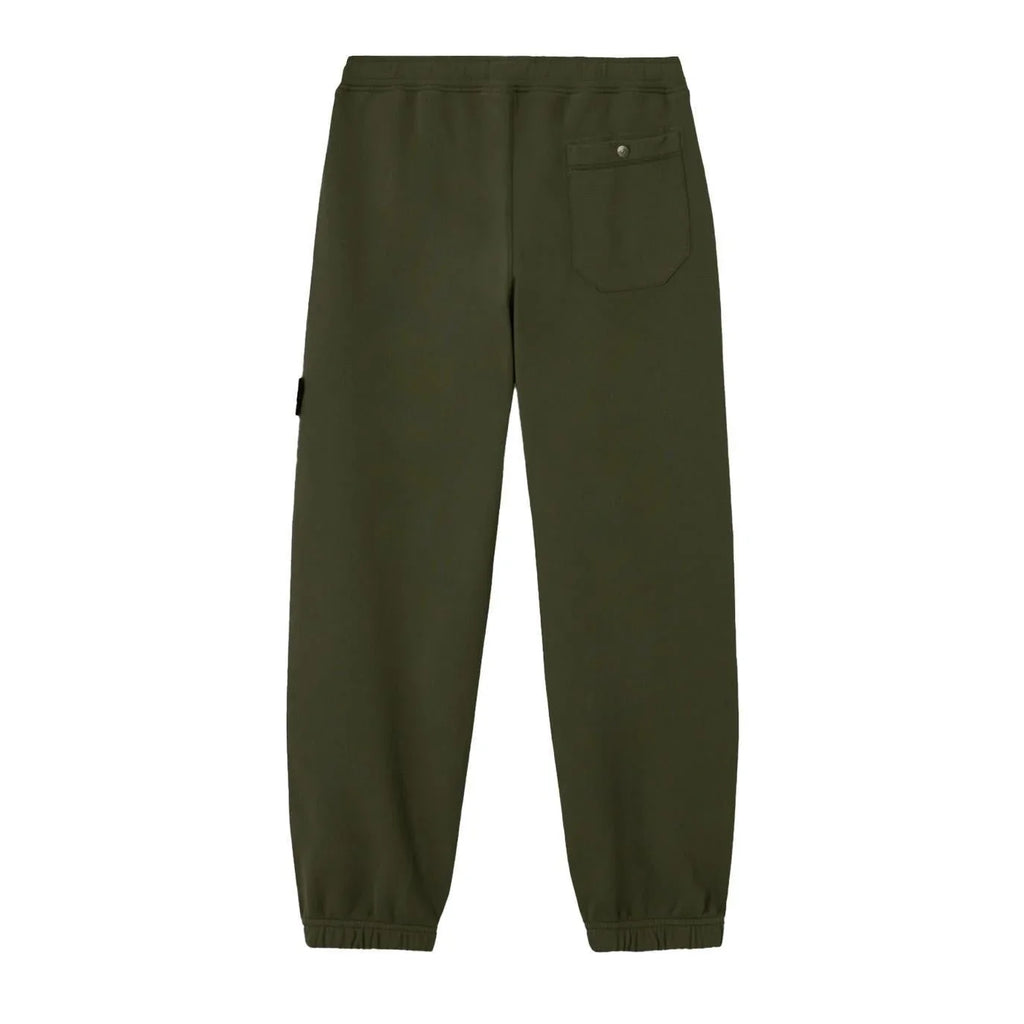 Stone Island Fleece Jogging Bottoms In Khaki