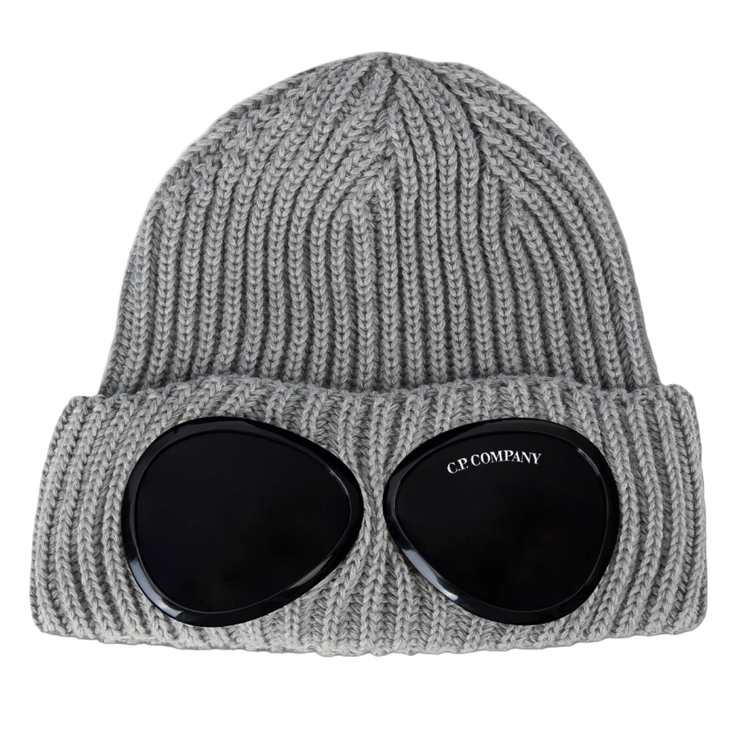 Cp Company Chunky Goggle Beanie Grey M93