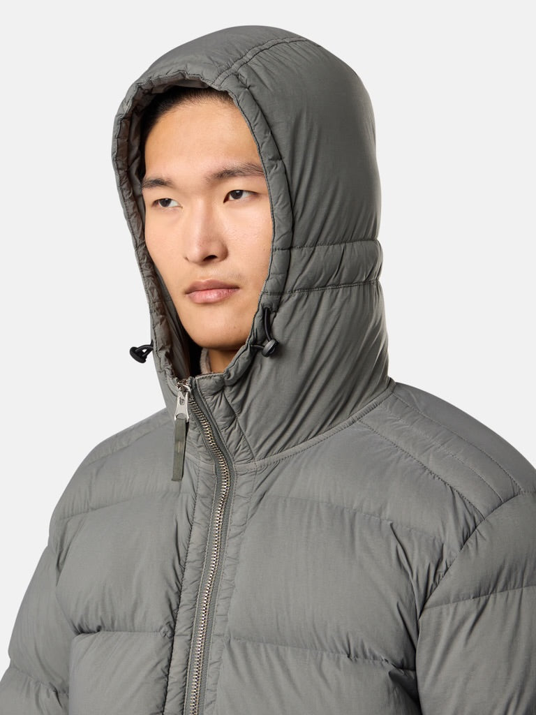 Stone Island Seamless Tunnel Nylon Down-Tc In Grey