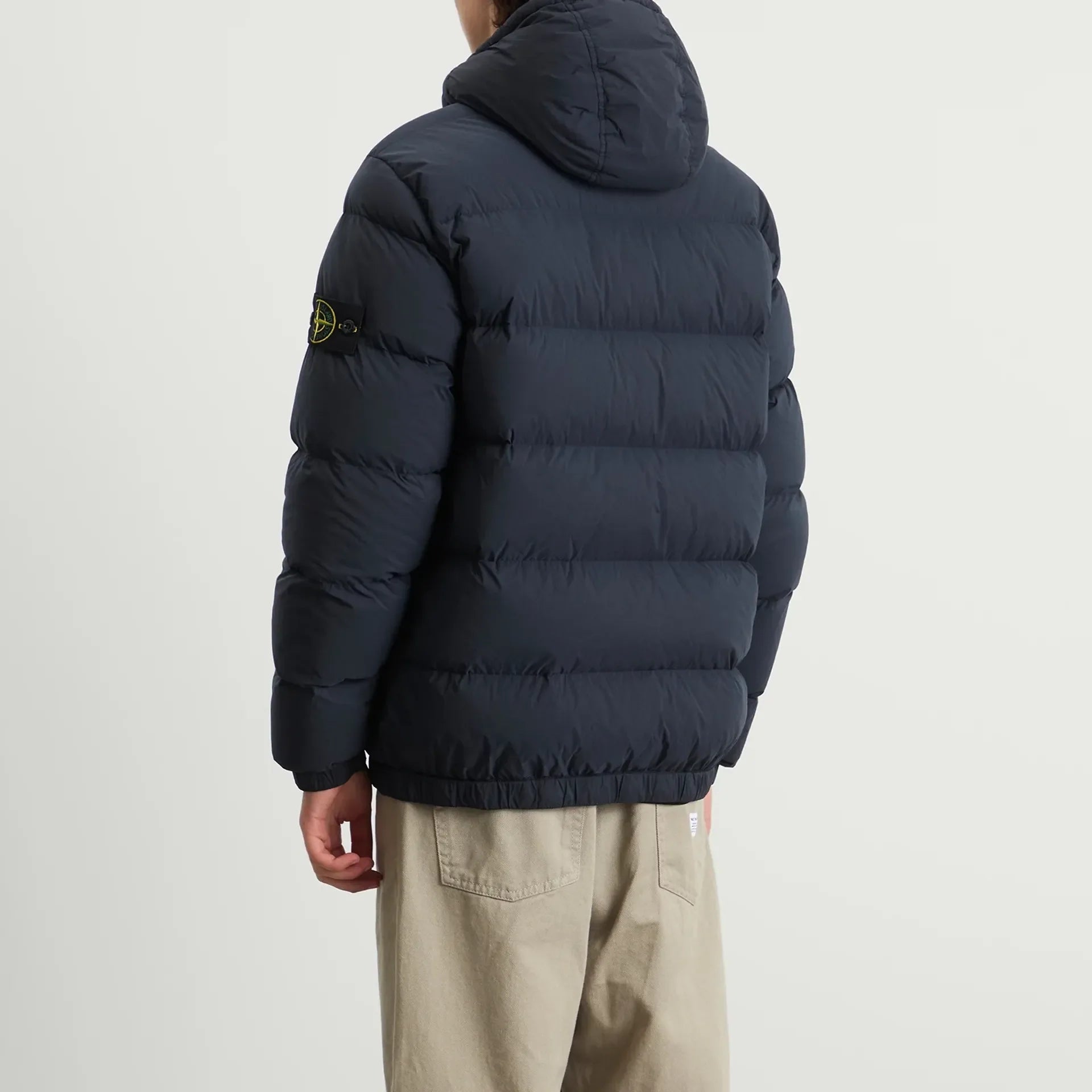 Stone Island Seamless Tunnel Nylon Down-Tc In Navy