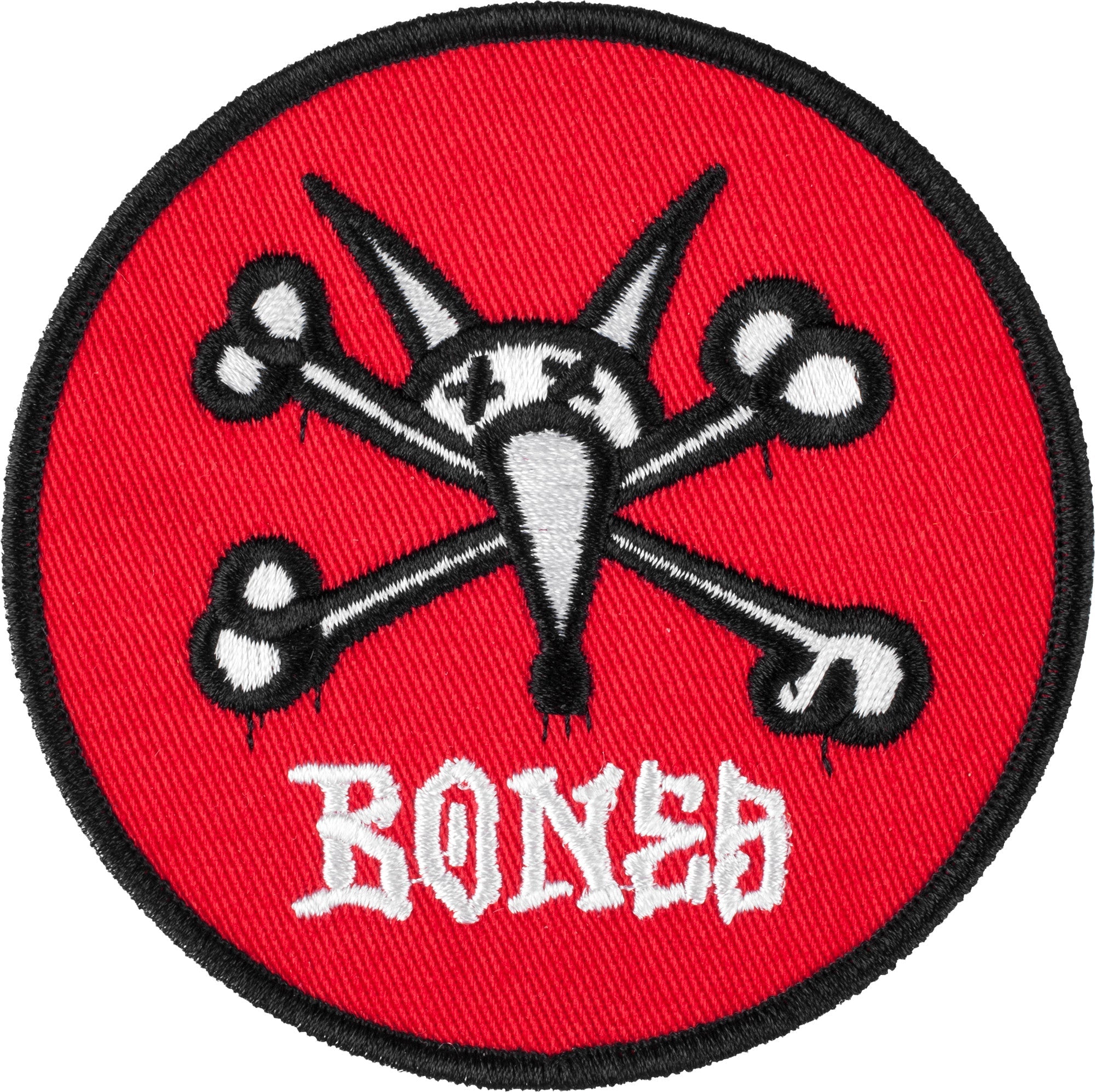 Powell Peralta Vato Rat Patch - 3.5" Red