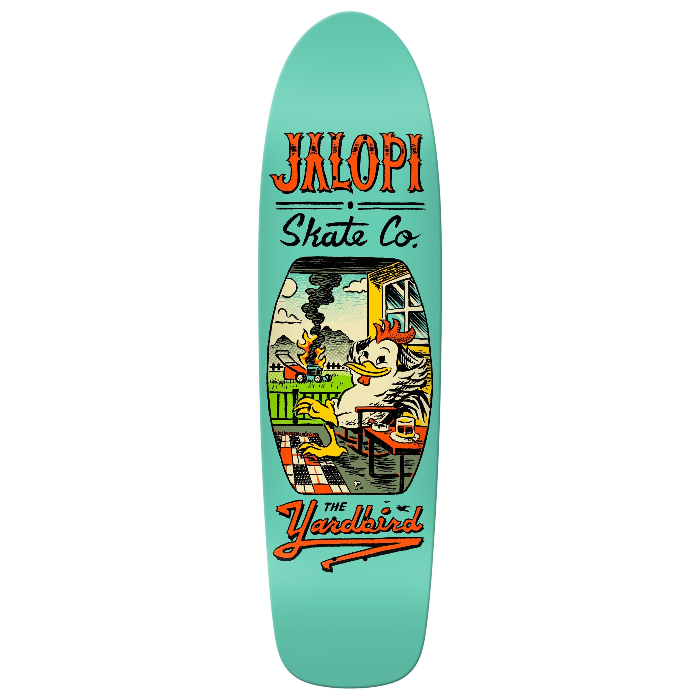 Anti Hero Skateboard Deck Jalopi Yardbird 9.81" x 36"