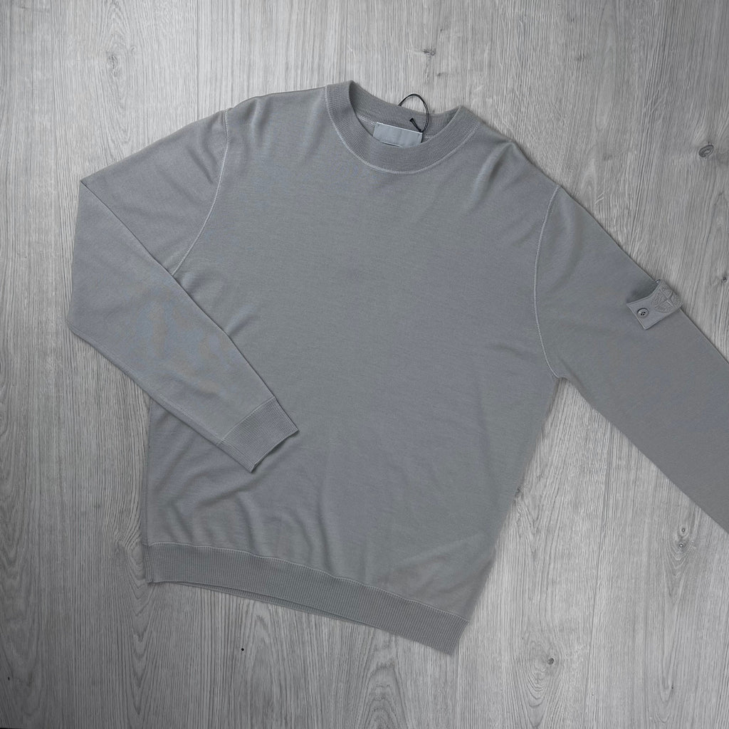 Stone Island Ghost Knit Sweatshirt - Dust Grey