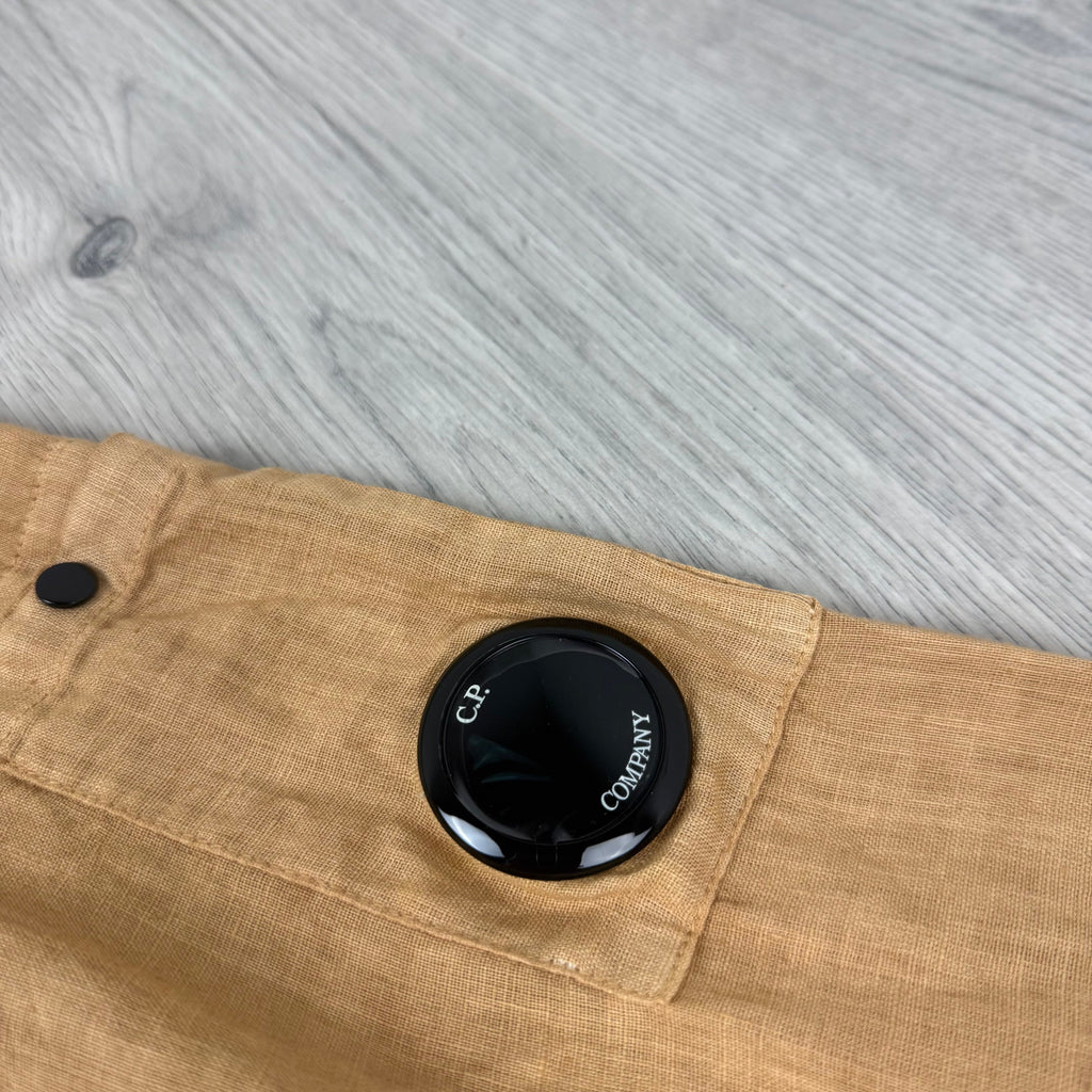 CP Company Linen Shirt - Pastry