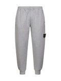Stone Island Fleece Joggers In Grey