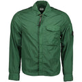 Cp Company Chrome-R Pocket Overshirt in Duck Green